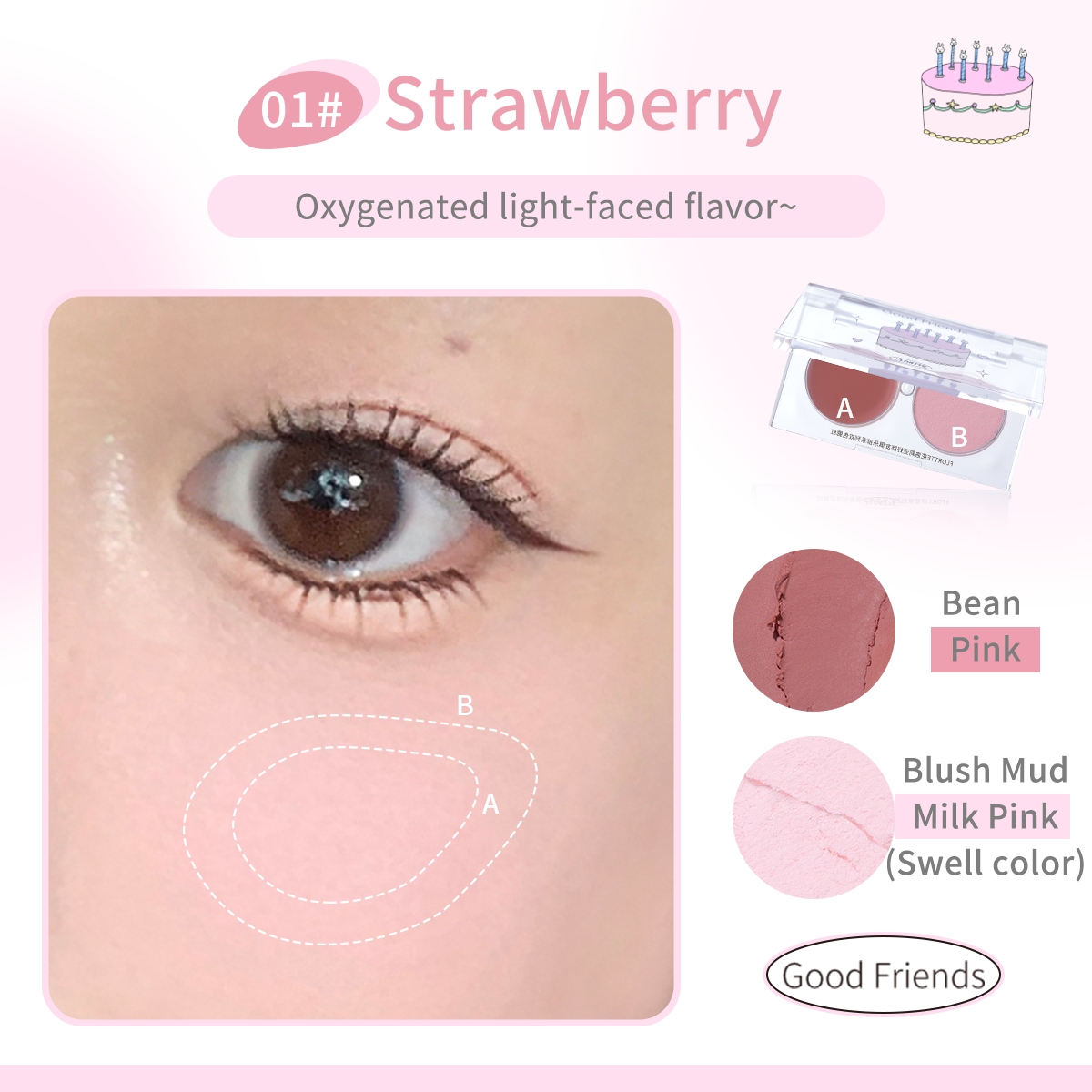 Collection of Good Friends Club Multi Purpose&Blusher in a gallery layout